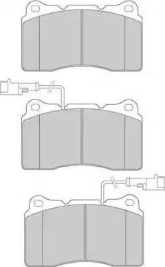 FREMAX FBP-1743 - Комплект спирачно феродо, дискови спирачки vvparts.bg