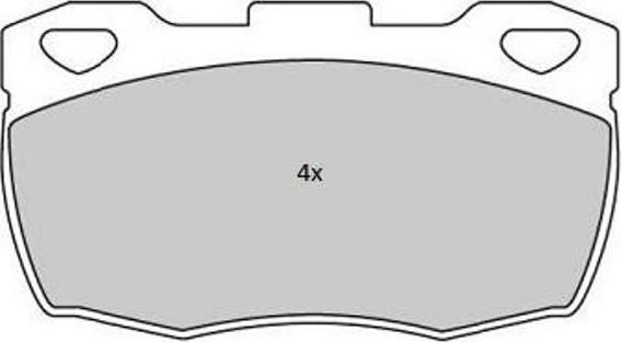 TRW GDB1452DTE - Комплект спирачно феродо, дискови спирачки vvparts.bg