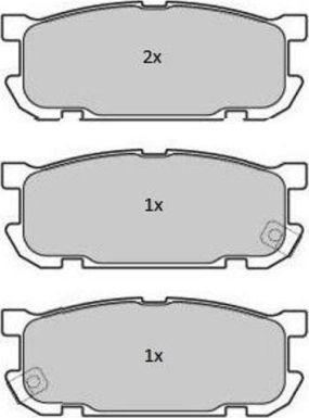 FREMAX FBP-1788 - Комплект спирачно феродо, дискови спирачки vvparts.bg