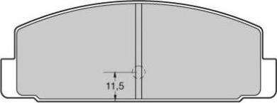 FREMAX FBP-1737 - Комплект спирачно феродо, дискови спирачки vvparts.bg