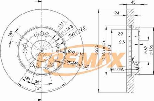 FREMAX FWI-5114 - Предупредителен контактен сензор, износване на накладките vvparts.bg