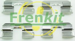 Frenkit 901818 - Комплект принадлежности, дискови накладки vvparts.bg