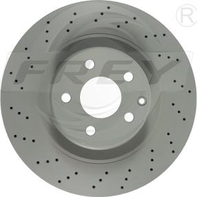 FREY 745205701 - Спирачен диск vvparts.bg