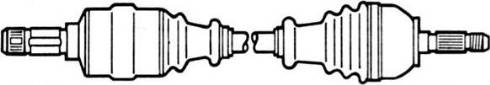 Friesen FDS1358 - Полуоска vvparts.bg