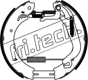 Fri.Tech. 16435 - Комплект спирачна челюст vvparts.bg