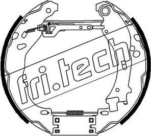 Fri.Tech. 16471 - Комплект спирачна челюст vvparts.bg