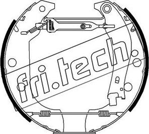 Fri.Tech. 16043 - Комплект спирачна челюст vvparts.bg