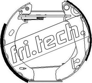 Fri.Tech. 16069 - Комплект спирачна челюст vvparts.bg