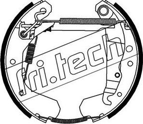 Fri.Tech. 16068 - Комплект спирачна челюст vvparts.bg