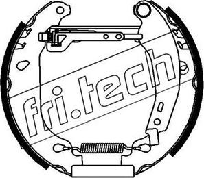 Fri.Tech. 16021 - Комплект спирачна челюст vvparts.bg