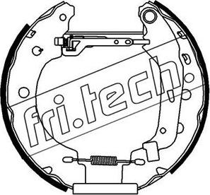 Fri.Tech. 16156 - Комплект спирачна челюст vvparts.bg