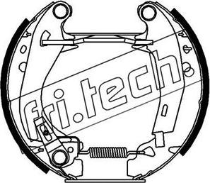 Fri.Tech. 16110 - Комплект спирачна челюст vvparts.bg