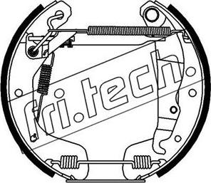 Fri.Tech. 16112 - Комплект спирачна челюст vvparts.bg