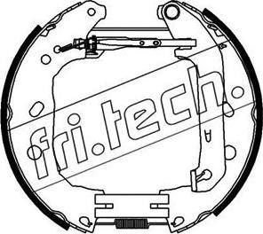 Fri.Tech. 16395 - Комплект спирачна челюст vvparts.bg