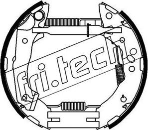 Fri.Tech. 16344 - Комплект спирачна челюст vvparts.bg