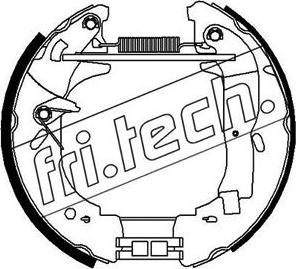 Fri.Tech. 16356 - Комплект спирачна челюст vvparts.bg