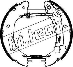 Fri.Tech. 16386 - Комплект спирачна челюст vvparts.bg