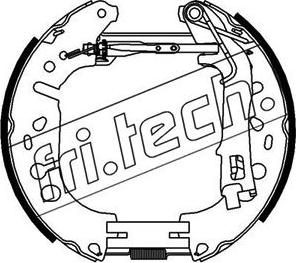 Fri.Tech. 16388 - Комплект спирачна челюст vvparts.bg