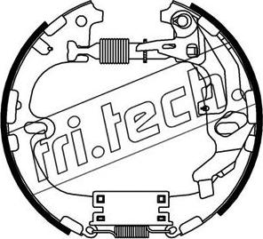 Fri.Tech. 16333 - Комплект спирачна челюст vvparts.bg