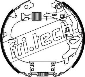 Fri.Tech. 16322 - Комплект спирачна челюст vvparts.bg