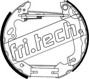 Fri.Tech. 16296 - Комплект спирачна челюст vvparts.bg