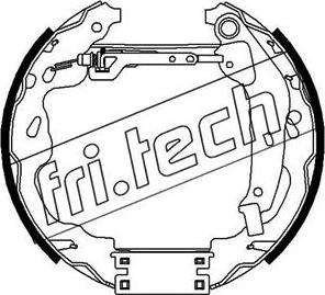 Fri.Tech. 16275 - Комплект спирачна челюст vvparts.bg