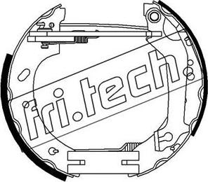 Fri.Tech. 16271 - Комплект спирачна челюст vvparts.bg