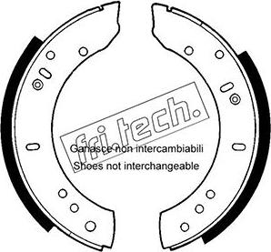 Fri.Tech. 1092.302 - Комплект спирачна челюст vvparts.bg