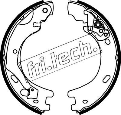 Fri.Tech. 1092.313 - Комплект спирачна челюст, ръчна спирачка vvparts.bg