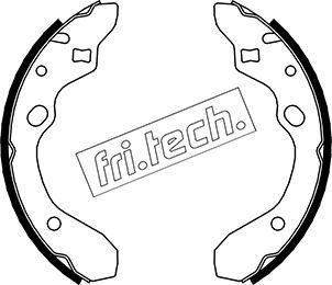 Fri.Tech. 1049.144 - Комплект спирачна челюст vvparts.bg