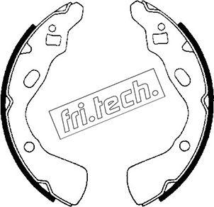 Fri.Tech. 1049.140 - Комплект спирачна челюст vvparts.bg