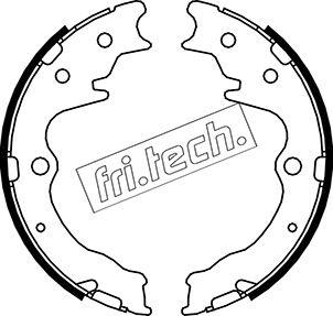 Fri.Tech. 1049.163 - Комплект спирачна челюст, ръчна спирачка vvparts.bg