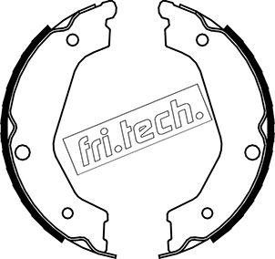 Fri.Tech. 1049.162 - Комплект спирачна челюст, ръчна спирачка vvparts.bg
