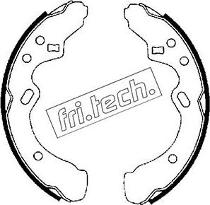Fri.Tech. 1049.131 - Комплект спирачна челюст vvparts.bg