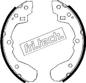 Fri.Tech. 1049.122 - Комплект спирачна челюст vvparts.bg