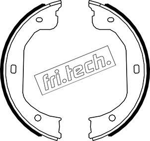 Fri.Tech. 1049.174 - Комплект спирачна челюст, ръчна спирачка vvparts.bg