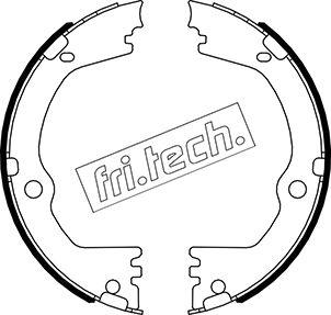 Fri.Tech. 1046.232 - Комплект спирачна челюст, ръчна спирачка vvparts.bg