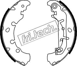 Fri.Tech. 1040.149 - Комплект спирачна челюст vvparts.bg