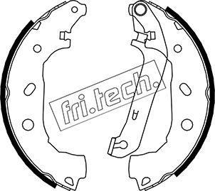 Fri.Tech. 1040.151 - Комплект спирачна челюст vvparts.bg