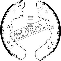 Fri.Tech. 1047.358 - Комплект спирачна челюст vvparts.bg