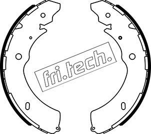 Fri.Tech. 1047.379 - Комплект спирачна челюст vvparts.bg