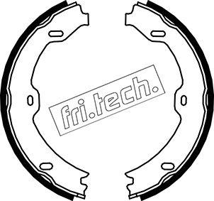 Fri.Tech. 1052.130 - Комплект спирачна челюст, ръчна спирачка vvparts.bg