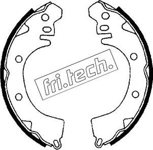 Fri.Tech. 1064.155 - Комплект спирачна челюст vvparts.bg