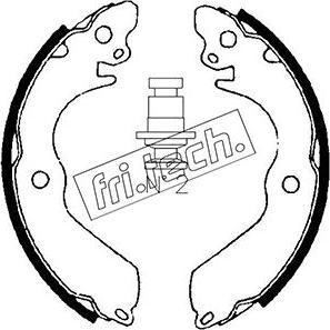 Fri.Tech. 1064.168 - Комплект спирачна челюст vvparts.bg