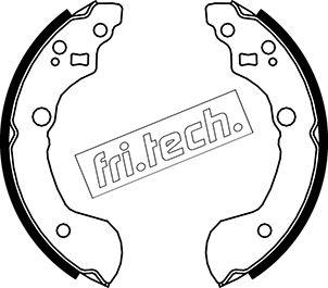 Fri.Tech. 1067.187 - Комплект спирачна челюст vvparts.bg