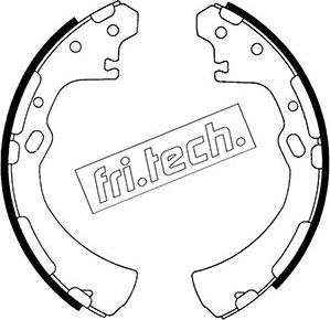 Fri.Tech. 1067.175 - Комплект спирачна челюст vvparts.bg