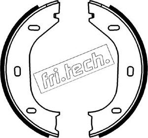 Fri.Tech. 1019.021 - Комплект спирачна челюст, ръчна спирачка vvparts.bg