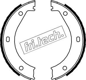 Fri.Tech. 1019.023 - Комплект спирачна челюст, ръчна спирачка vvparts.bg