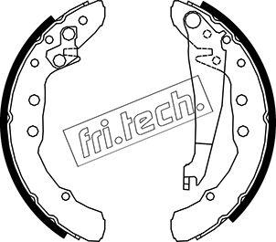 Fri.Tech. 1016.021 - Комплект спирачна челюст vvparts.bg