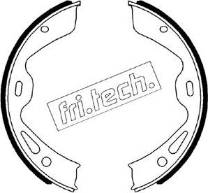 Fri.Tech. 1083.004 - Комплект спирачна челюст, ръчна спирачка vvparts.bg